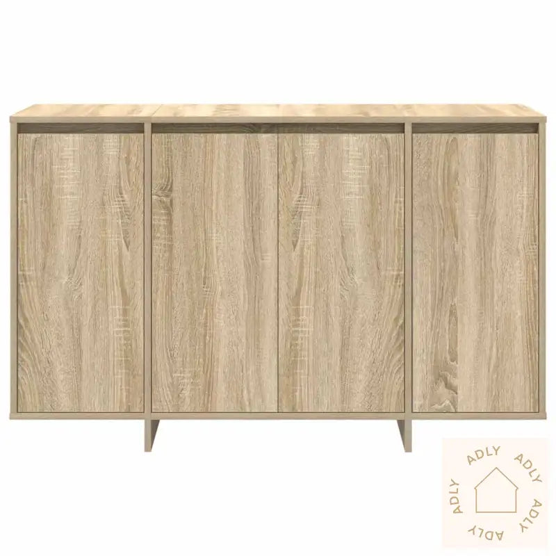 Sonoma Eik Sideboard Sonoma Eik Konstruert Tre 120 X 41 X 75 Cm