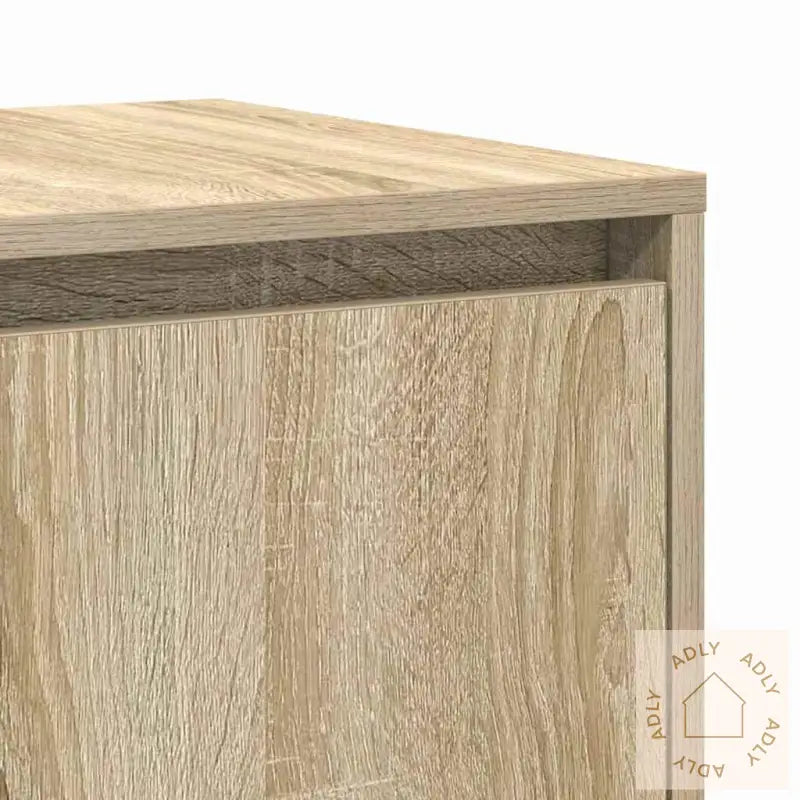 Sonoma Eik Sideboard Sonoma Eik Konstruert Tre 120 X 41 X 75 Cm