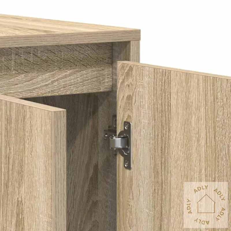 Sonoma Eik Sideboard Sonoma Eik Konstruert Tre 120 X 41 X 75 Cm