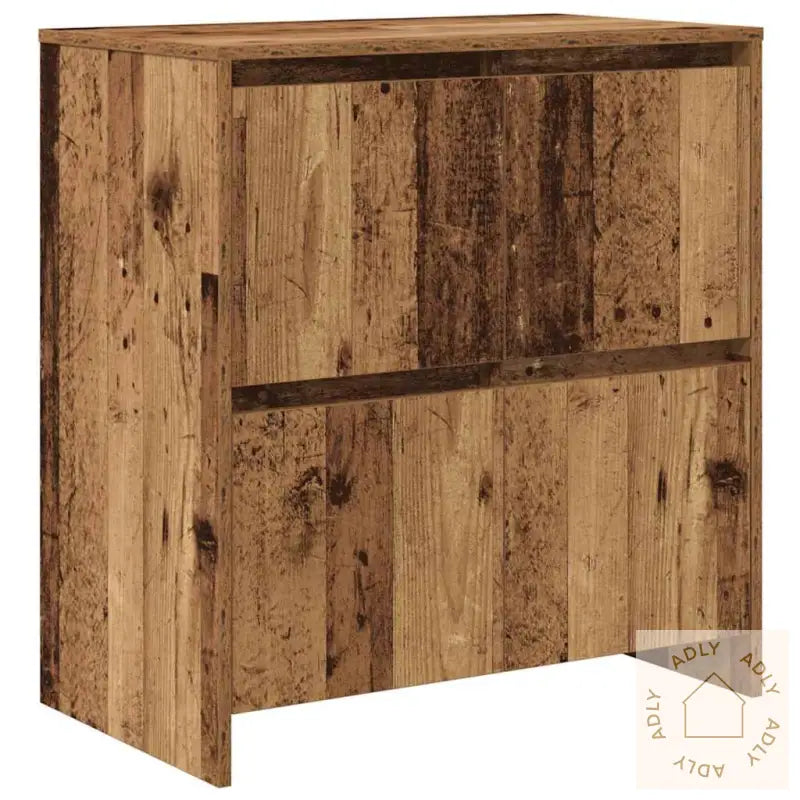 Skap Med Hylle Annet 3 Pcs Gammelt Tre 70 X 41 X 75 Cm Konstruert Tre
