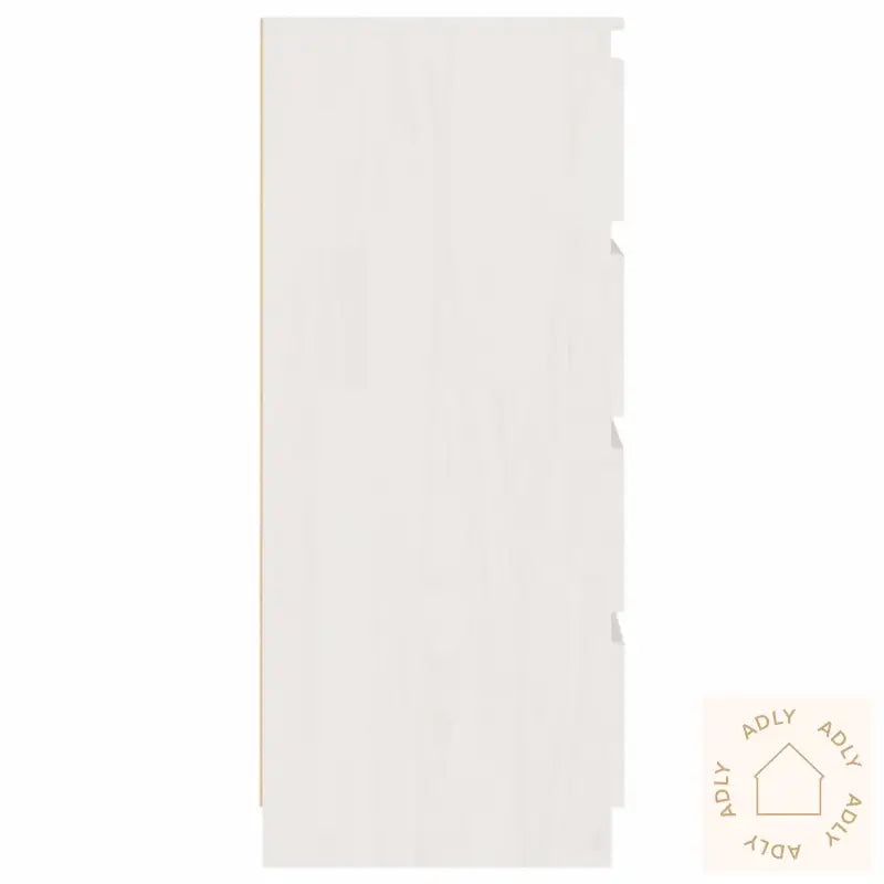 Sideskap Hvit 60X36X84 Cm Heltre Furu