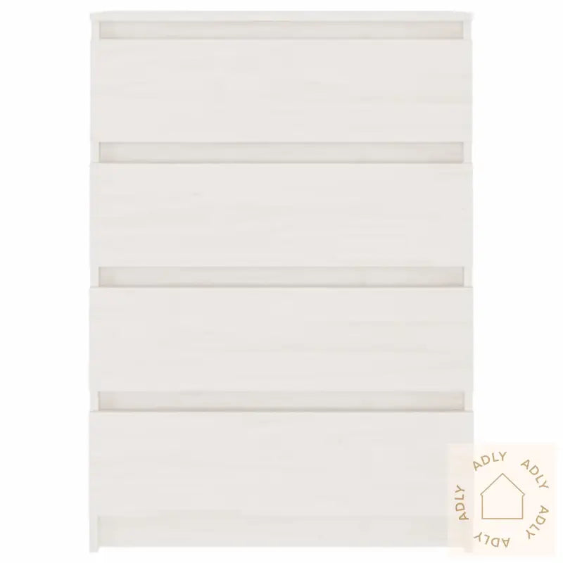 Sideskap Hvit 60X36X84 Cm Heltre Furu