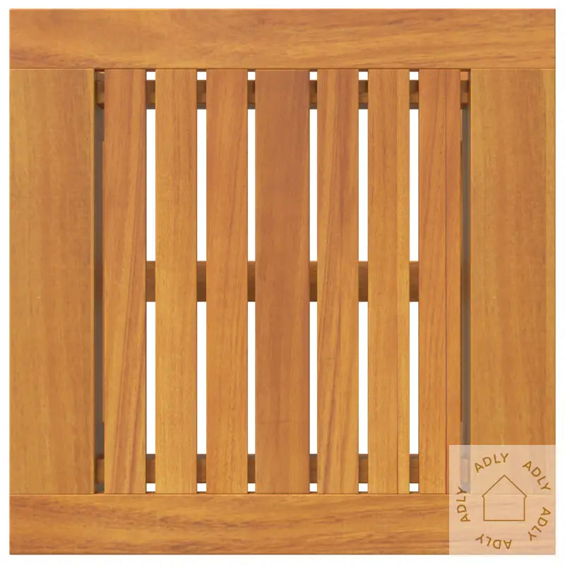 Sidebord 45X45X40 Cm Massivt Tremøbel Akasietre