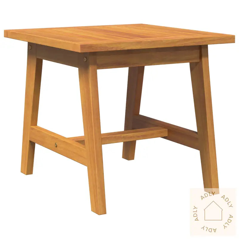 Sidebord 45X45X40 Cm Massivt Tremøbel Akasietre