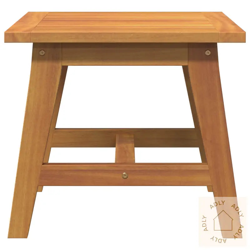 Sidebord 45X45X40 Cm Massivt Tremøbel Akasietre