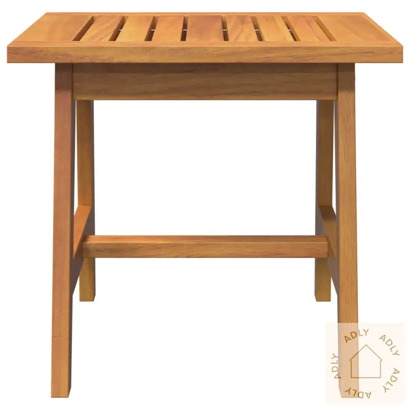 Sidebord 45X45X40 Cm Massivt Tremøbel Akasietre