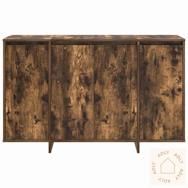 Røkt Eik Sidebord Røkt Eik Konstruert Tre 120 X 41 X 75 Cm