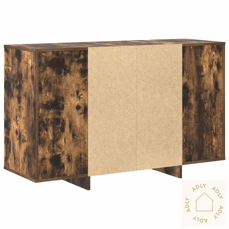 Røkt Eik Sidebord Røkt Eik Konstruert Tre 120 X 41 X 75 Cm