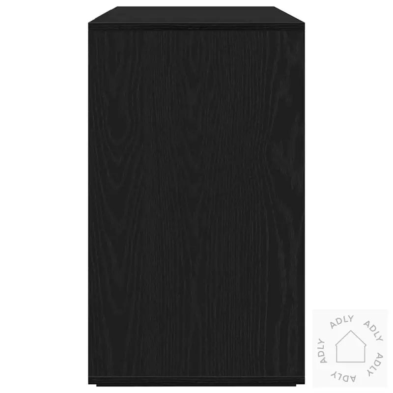 Svart Eik Sidebord Svart Eik Tre 120 X 41 X 75 Cm