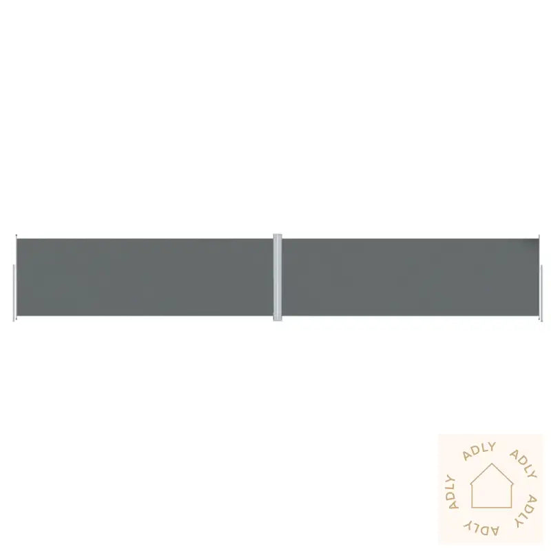 Uttrekkbar Sidemarkise 200X1200 Cm Antrasitt