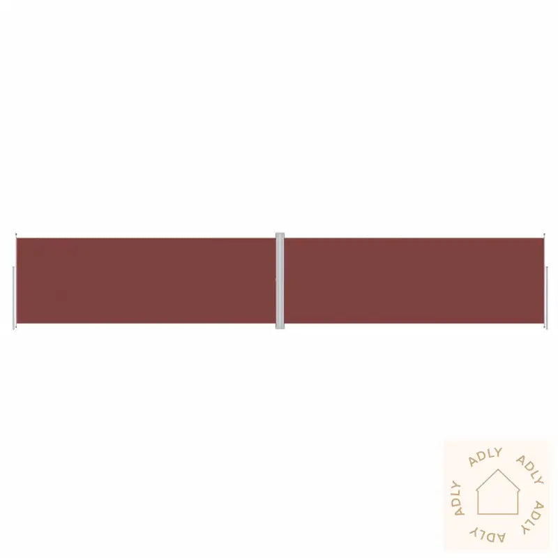 Uttrekkbar Sidemarkise 220X1200 Cm Brun