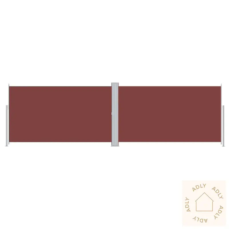 Uttrekkbar Sidemarkise 180X600 Cm Brun