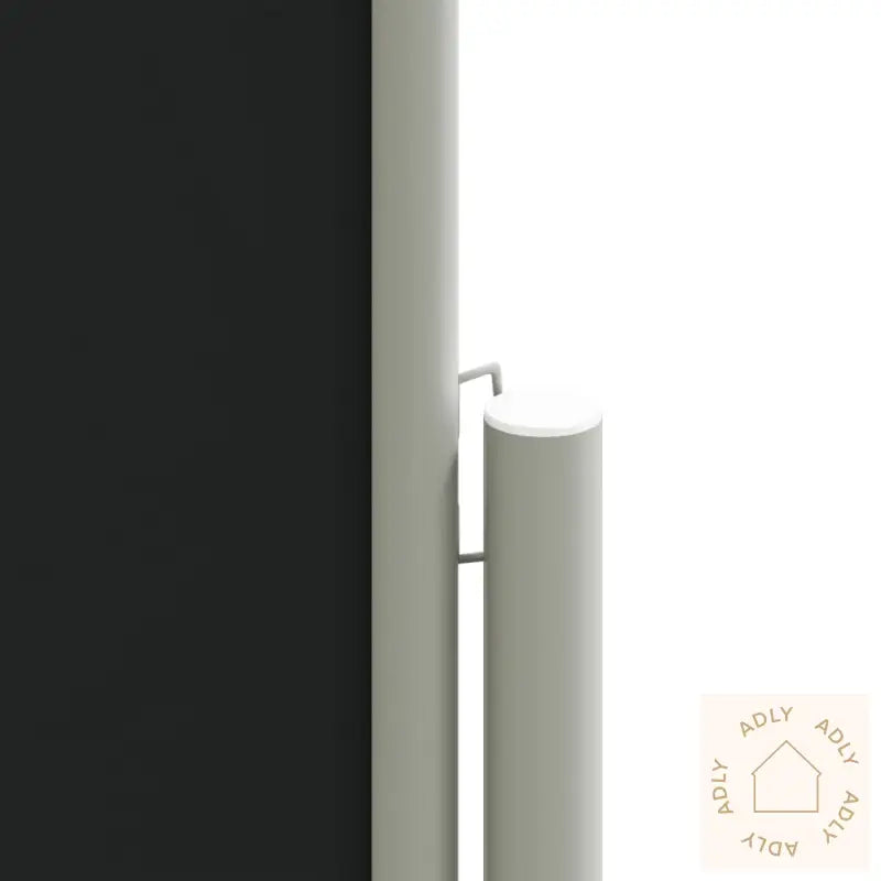 Uttrekkbar Sidemarkise Svart 140X1200 Cm