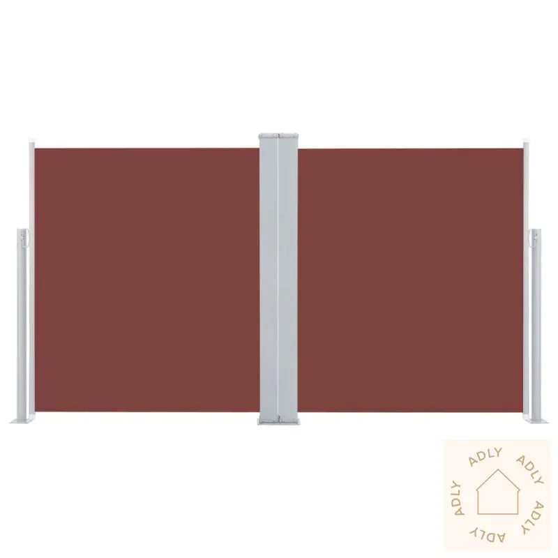 Uttrekkbar Sidemarkise 140X600 Cm Brun