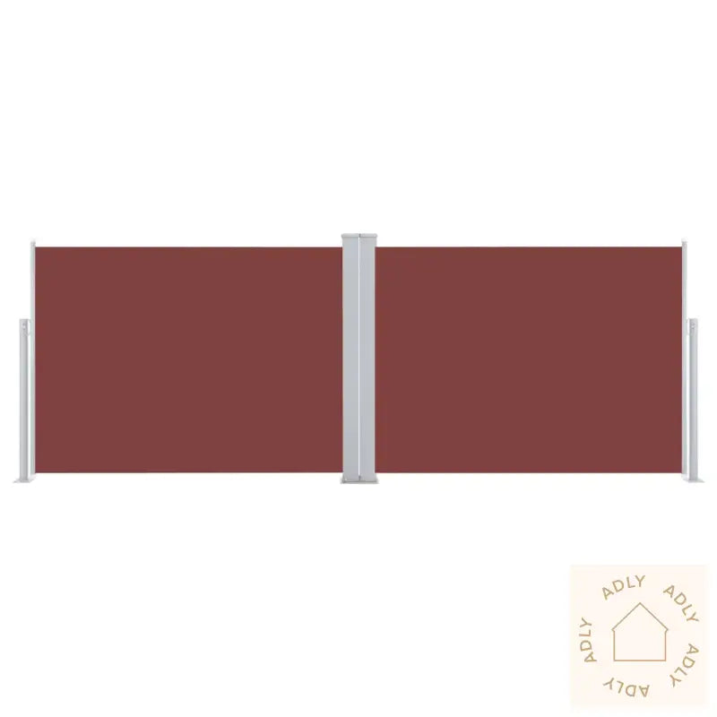 Uttrekkbar Sidemarkise 100X1000 Cm Brun