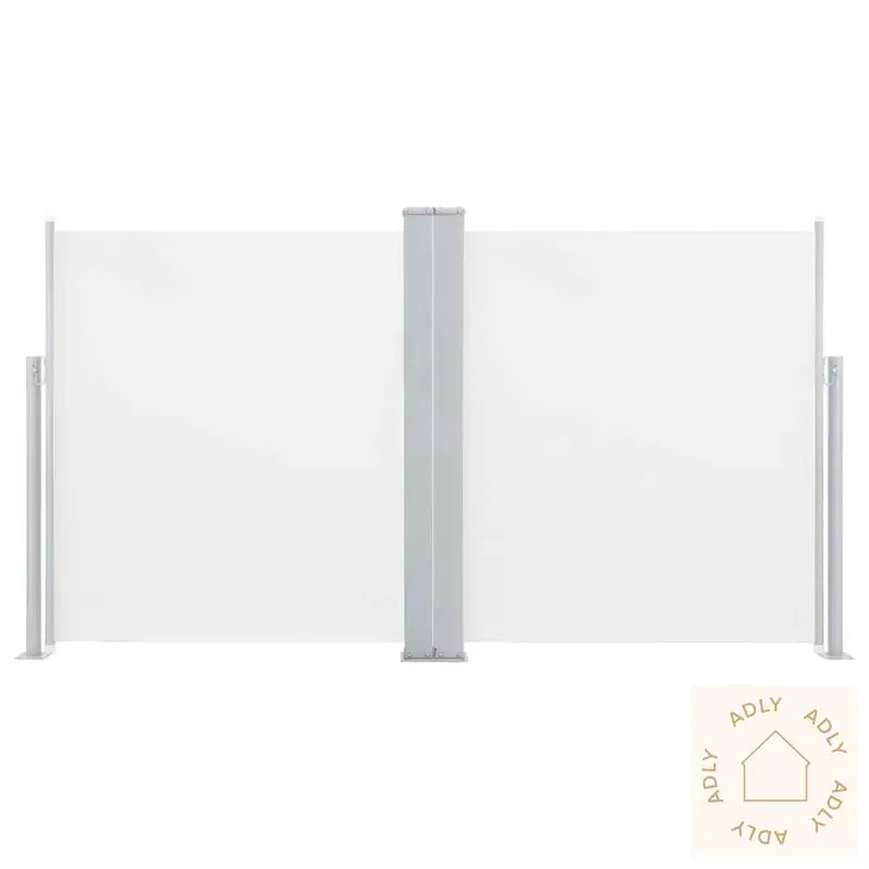 Uttrekkbar Sidemarkise 140X600 Cm Kremhvit