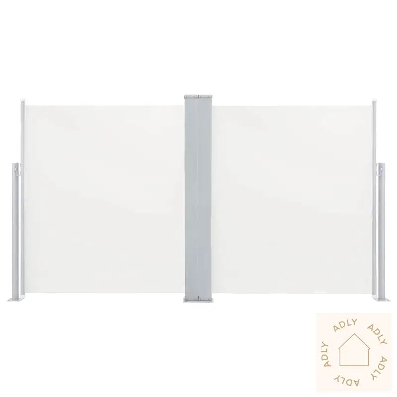 Uttrekkbar Sidemarkise 140X600 Cm Kremhvit