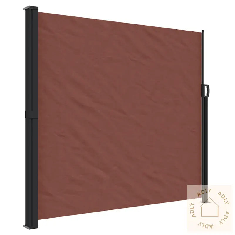 Uttrekkbar Sidemarkise Brun 180X300 Cm