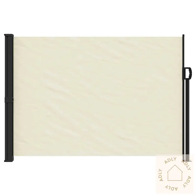 Uttrekkbar Sidemarkise 140X600 Cm Kremhvit