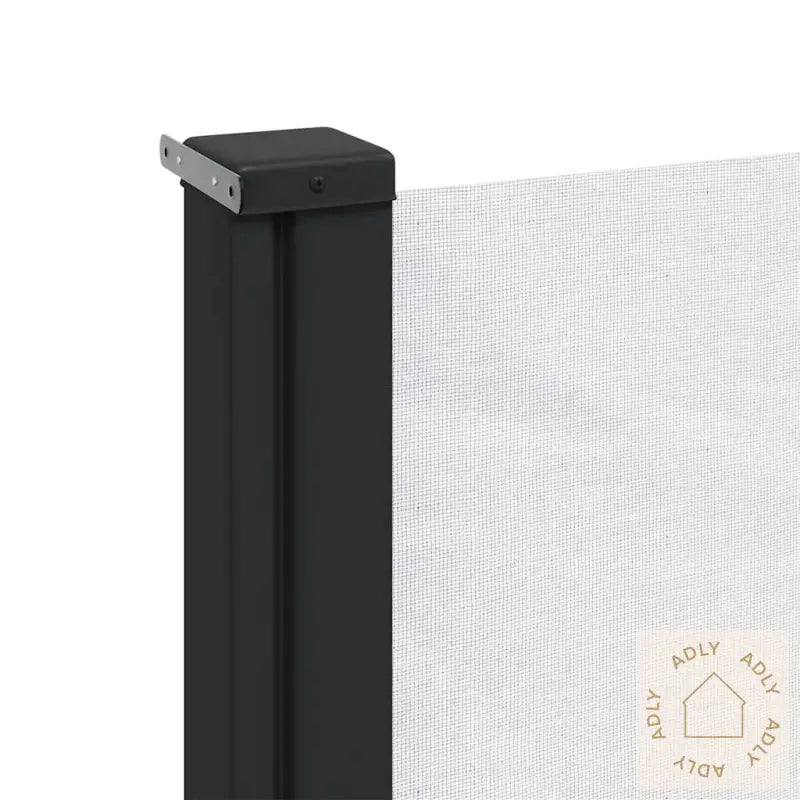 Uttrekkbar Sidemarkise Hvit 160X600 Cm