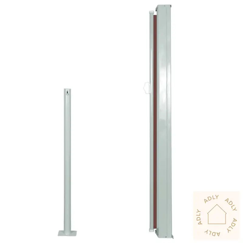 Uttrekkbar Sidemarkise 120 X 300 Cm Brun
