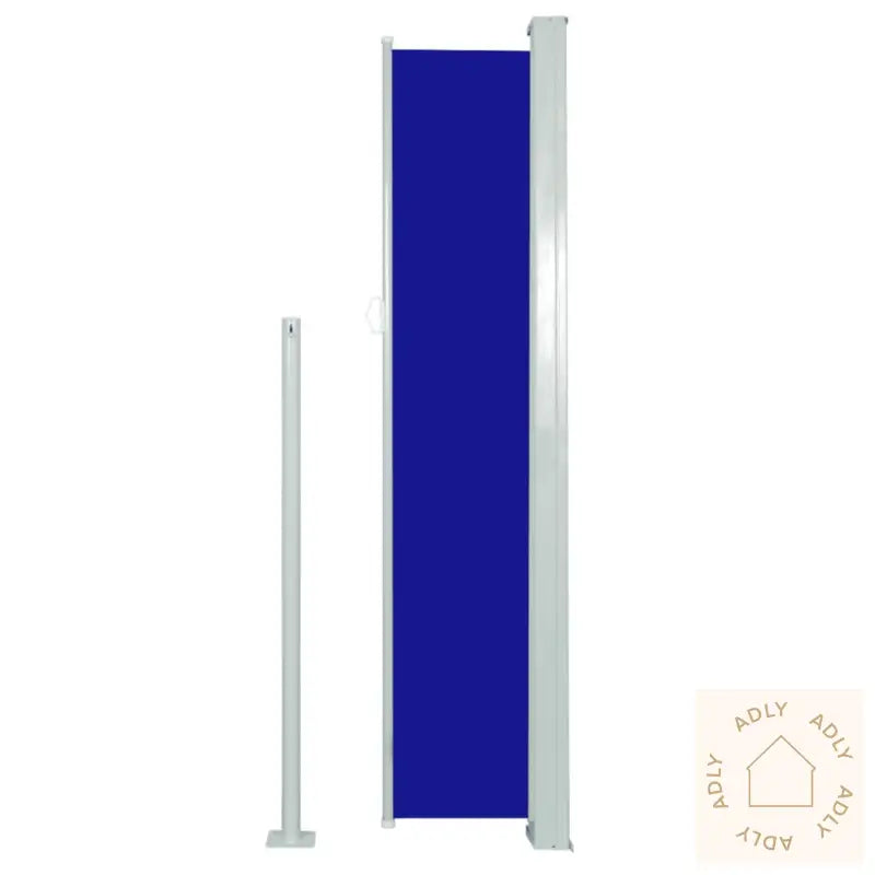 Uttrekkbar Sidemarkise 160 X 500 Cm Blå