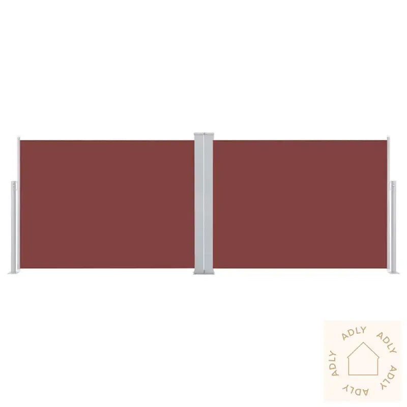 Uttrekkbar Sidemarkise 120X1000 Cm Brun