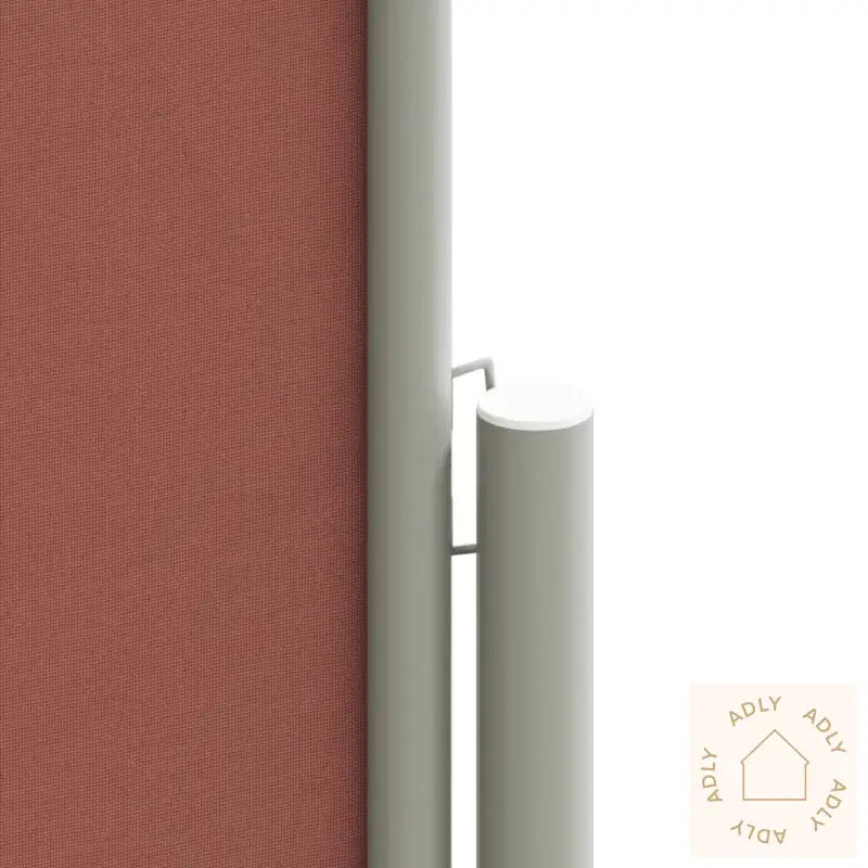 Uttrekkbar Sidemarkise Brun 140X1200 Cm