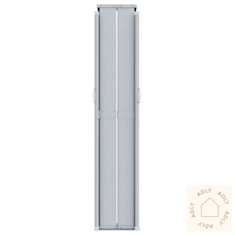 Uttrekkbar Sidemarkise 200X600 Cm Rød