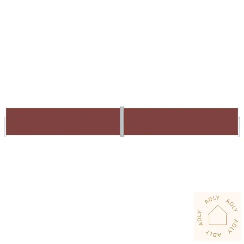 Uttrekkbar Sidemarkise 160X1200 Cm Brun