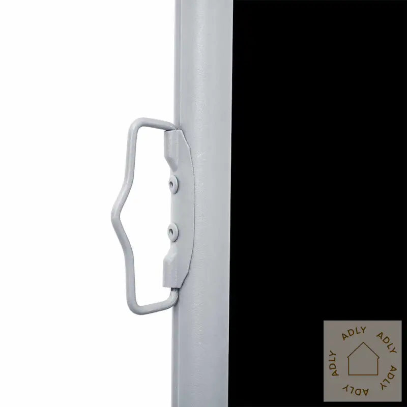 Uttrekkbar Sidemarkise 120X600 Cm Svart