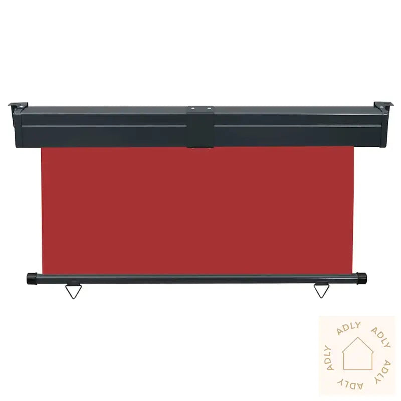 Sidemarkise For Balkong 145X250 Cm Rød
