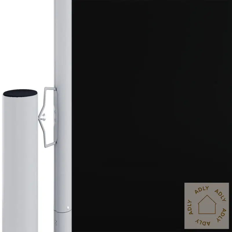 Uttrekkbar Sidemarkise 220X1200 Cm Svart