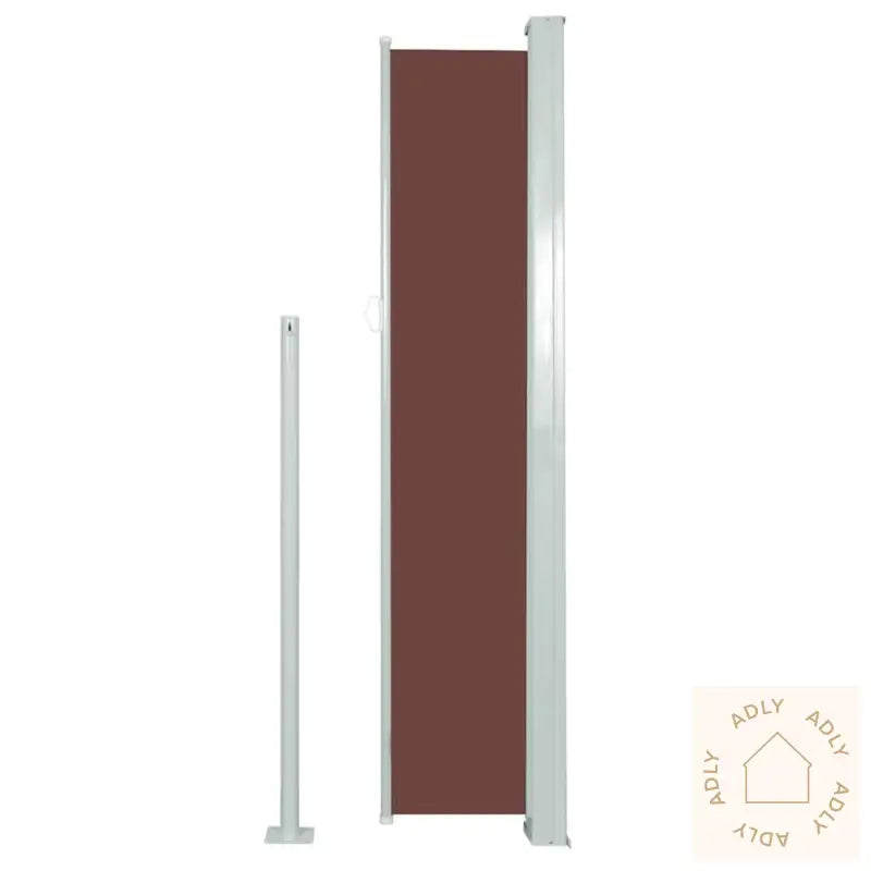 Uttrekkbar Sidemarkise 160 X 500 Cm Brun