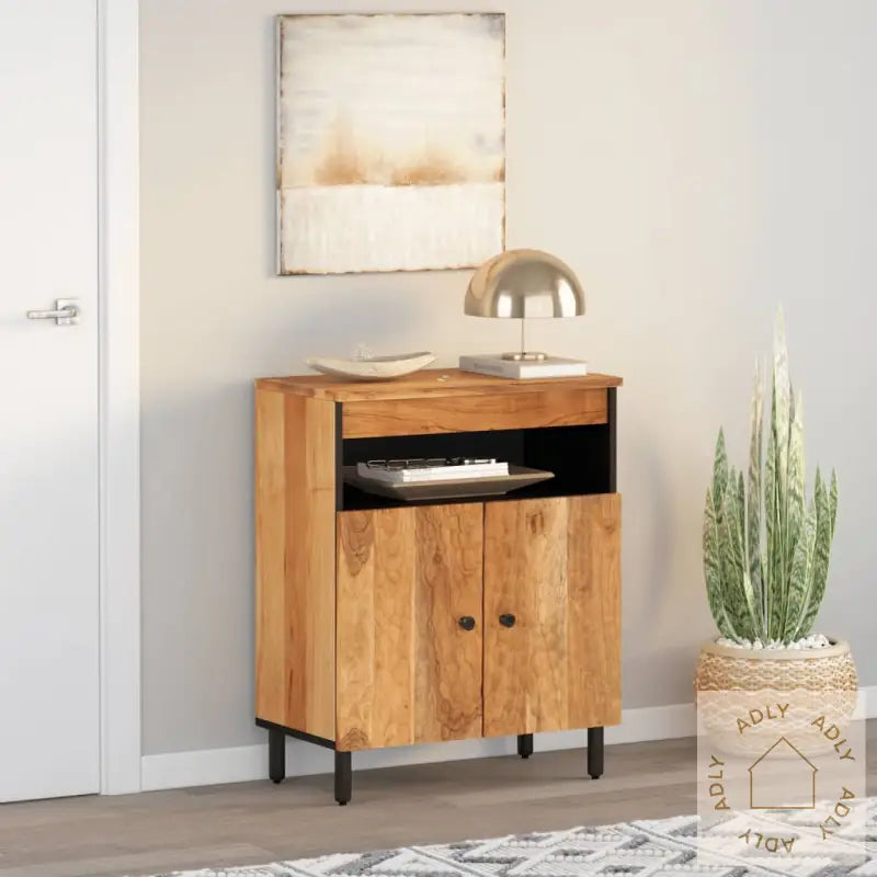 Sideskap 60X33X75 Cm Heltre Akasie