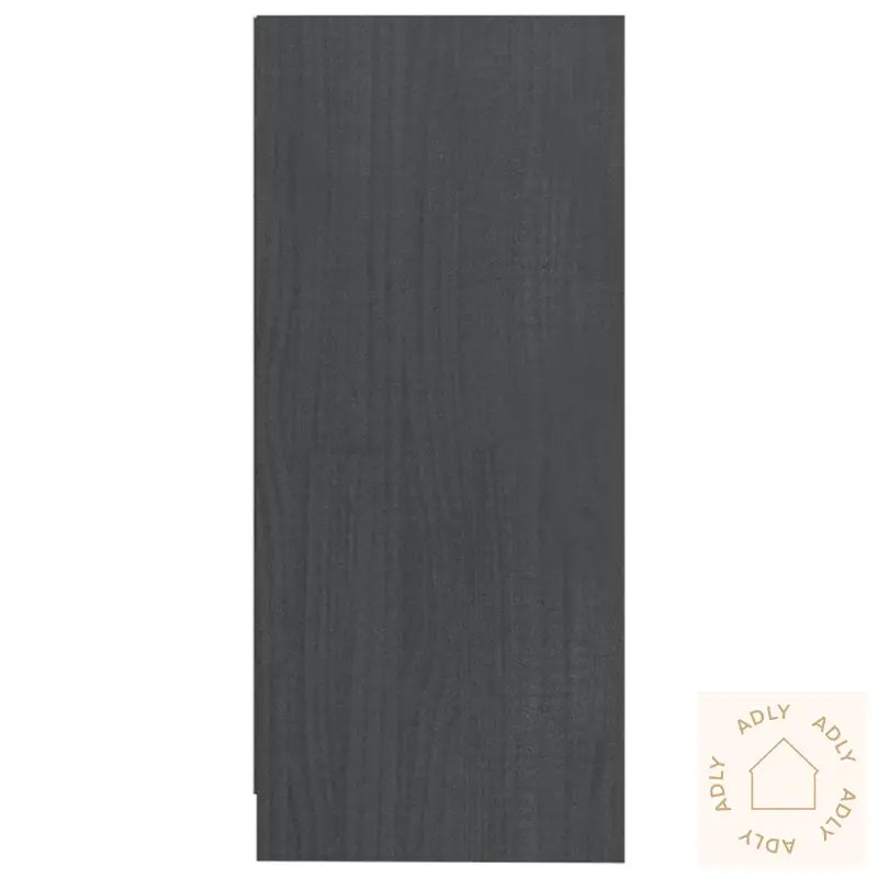Sideskap Grå 35,5X33,5X76 Cm Heltre Furu