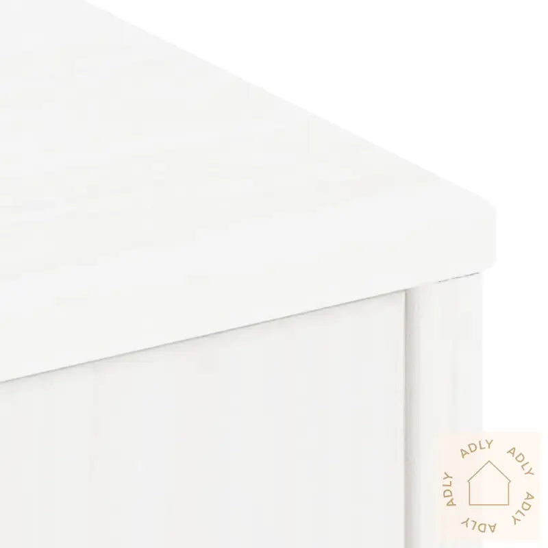 Sideskap 5 Stk Odda Hvit 40X24X79 Cm Heltre Furu