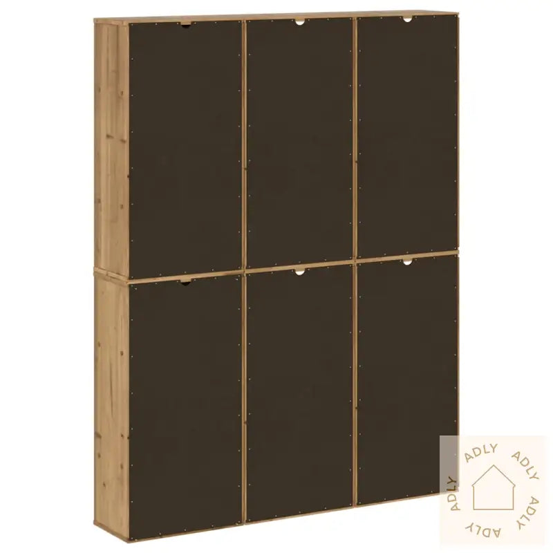 Sideskap 6 Stk Odda 40X24X79 Cm Heltre Furu