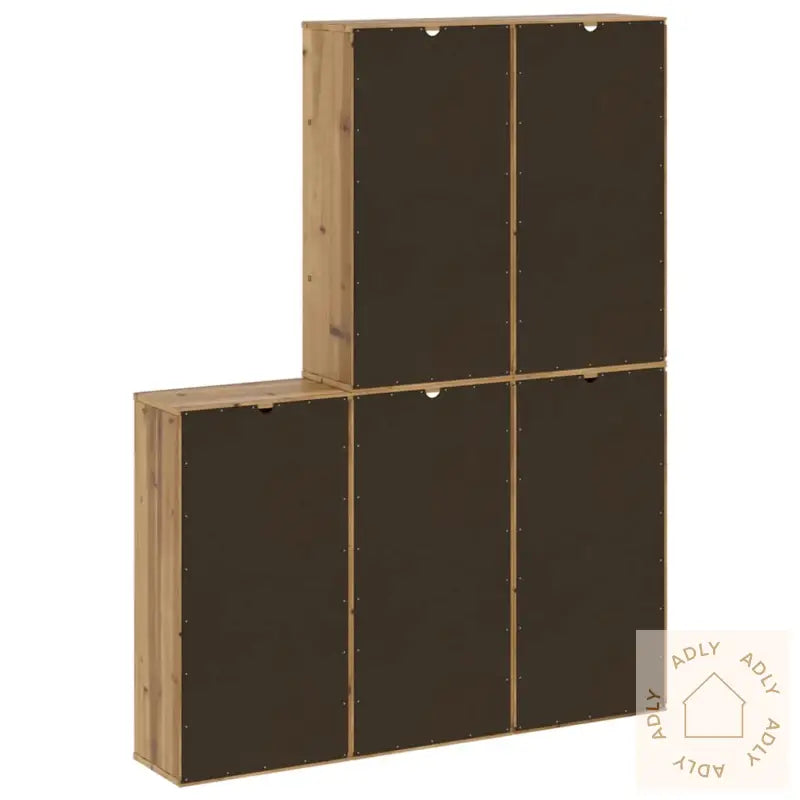 Sideskap 5 Stk Odda 40X24X79 Cm Heltre Furu