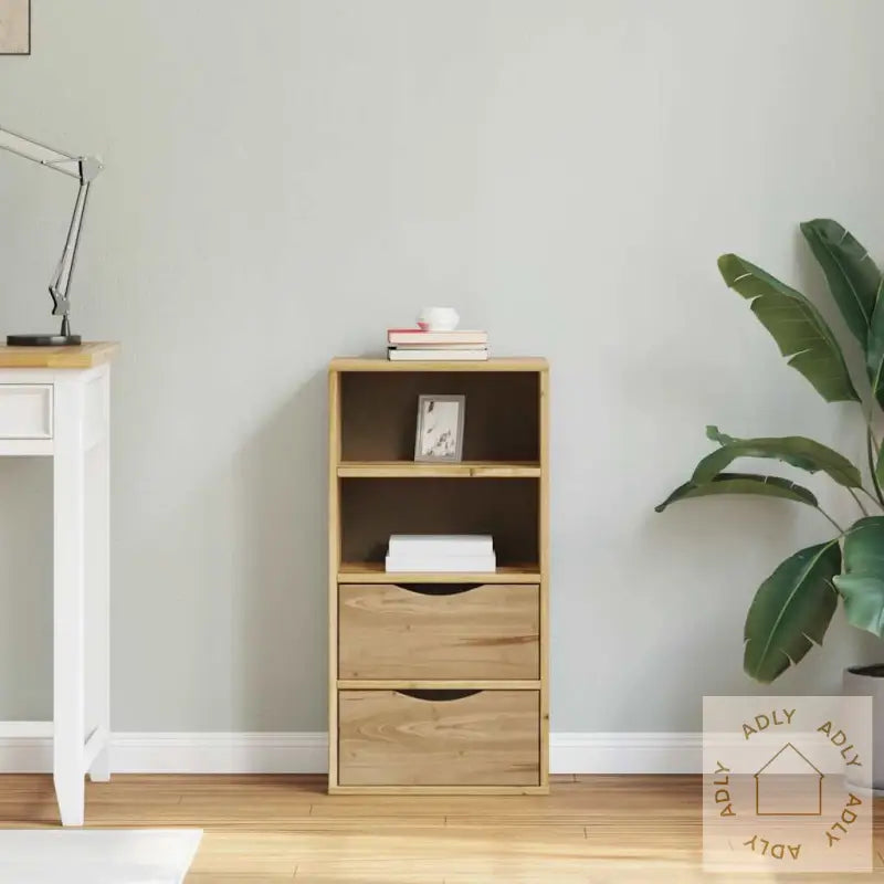Sideskap Med Skuffer Odda 40X24X79 Cm Heltre Furu