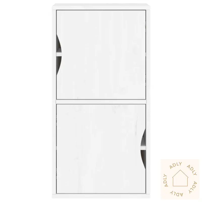 Sideskap Odda Hvit 40X24X79 Cm Heltre Furu