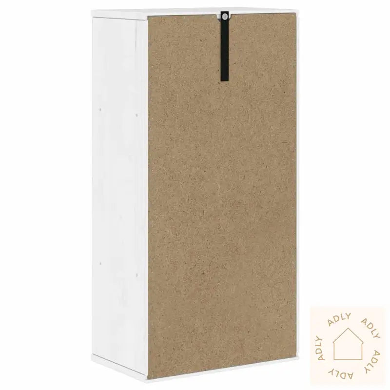 Sideskap Odda Hvit 40X24X79 Cm Heltre Furu