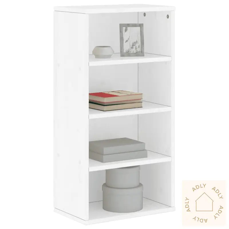 Sideskap Odda Hvit 40X24X79 Cm Heltre Furu