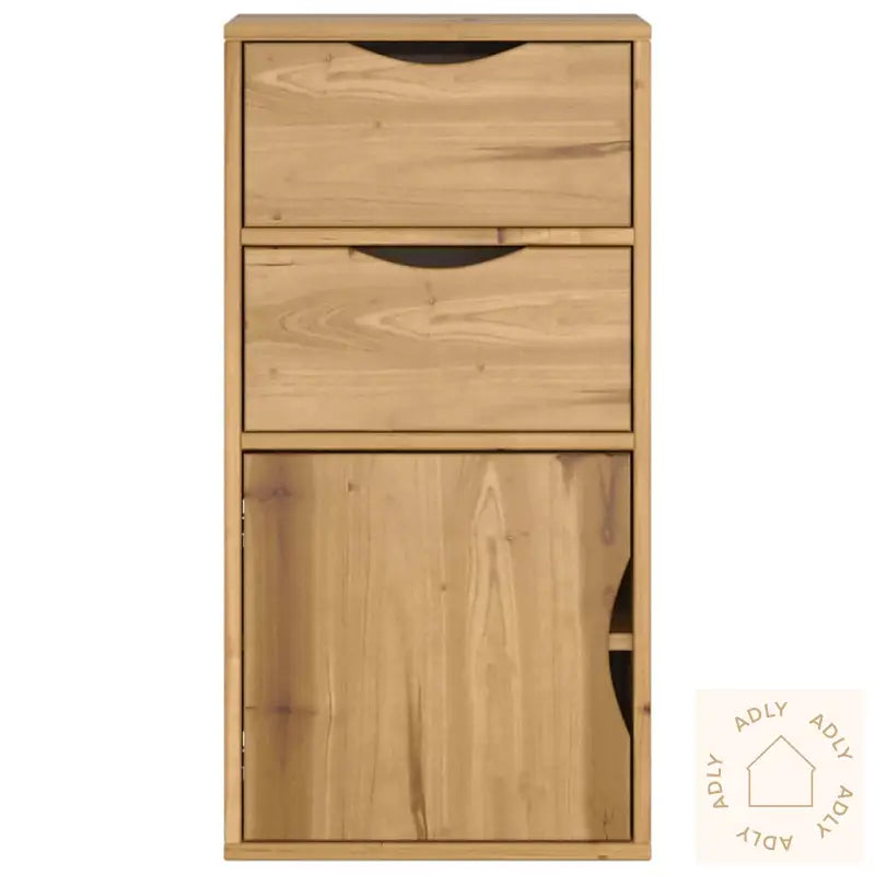 Sideskap Med Skuffer Odda 40X24X79 Cm Heltre Furu
