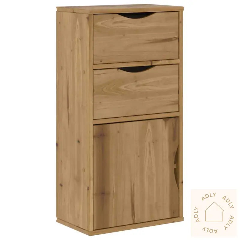 Sideskap Med Skuffer Odda 40X24X79 Cm Heltre Furu