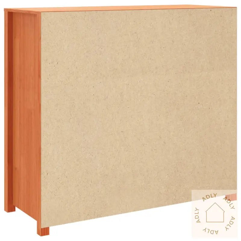 Sideskap Voksbrun 100X40X90 Cm Heltre Furu
