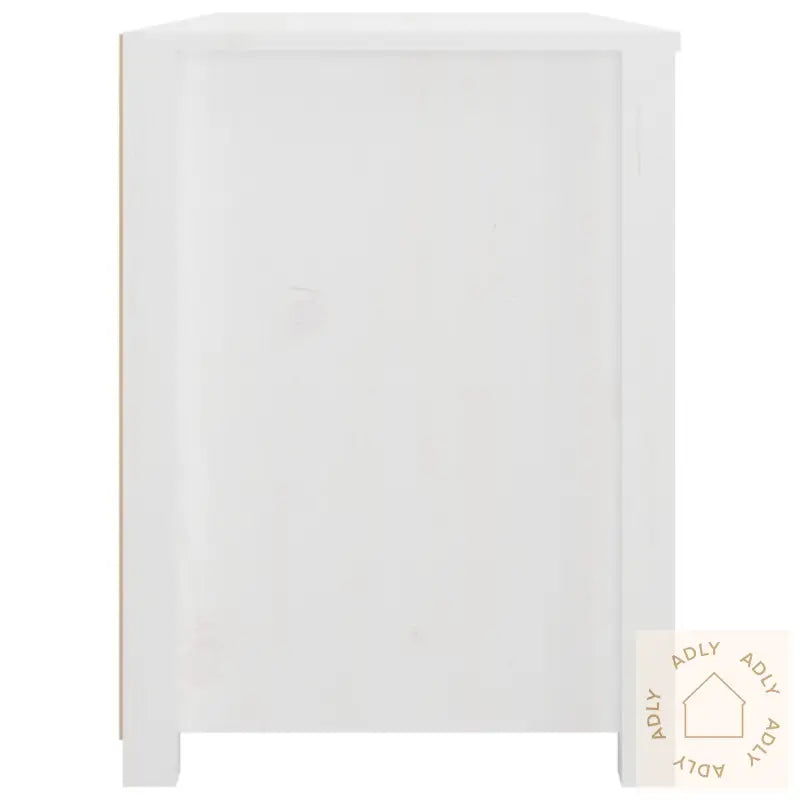 Sideskap Hvit 100X40X54 Cm Heltre Furu
