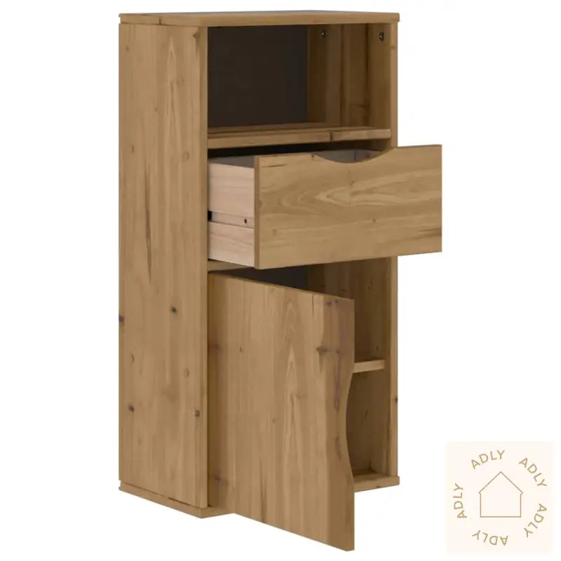 Sideskap Med Skuff Odda 40X24X79 Cm Heltre Furu