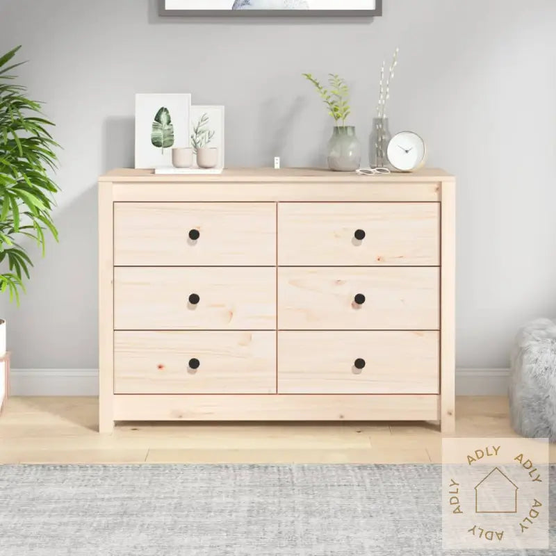 Sideskap 100X40X72 Cm Heltre Furu