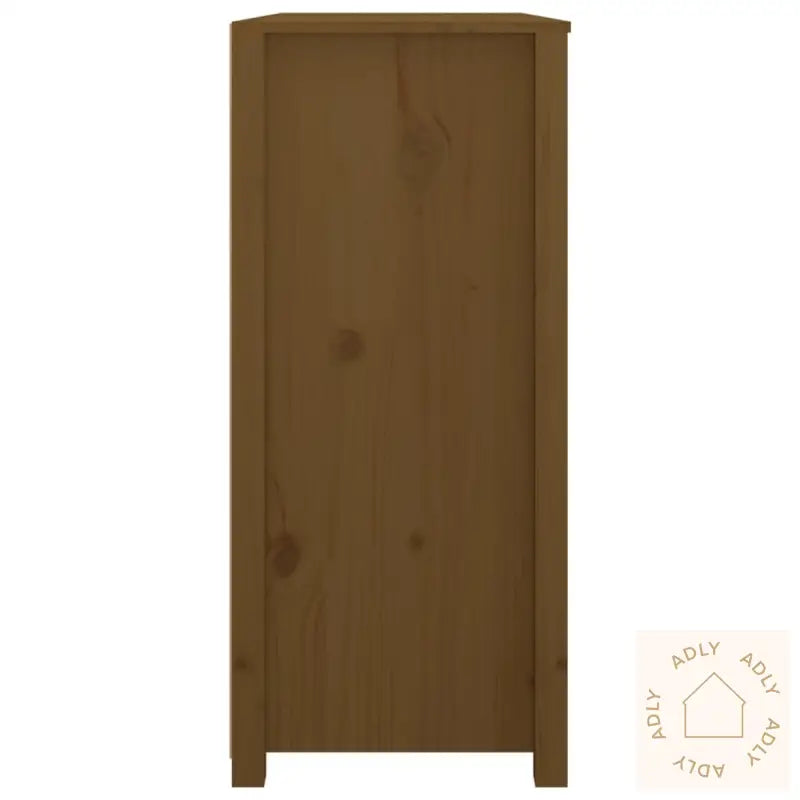 Sideskap Honningbrun 100X40X90 Cm Heltre Furu